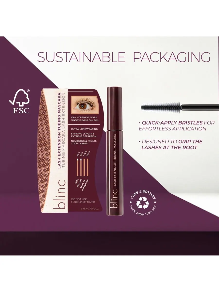 Тушь для наращивания ресниц Lash Extension Tubing Mascara Blinc — изображение 8 из 10