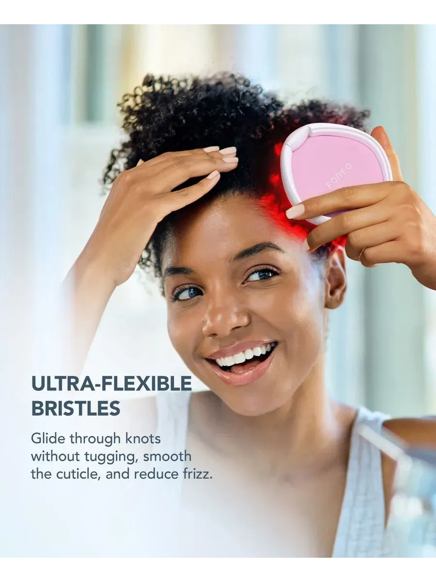 Щетка для волос с красным светом Flip Play Red LED Light Hairbrush FOREO — 4
