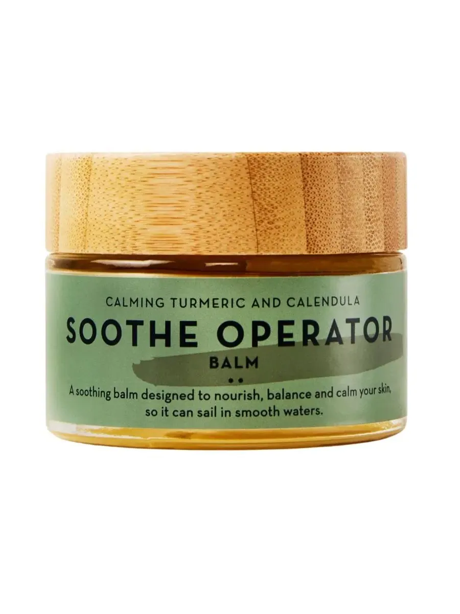 Бальзам для лица и губ успокаивающий с куркумой и календулой, 50 мл The Organic Skin Co.