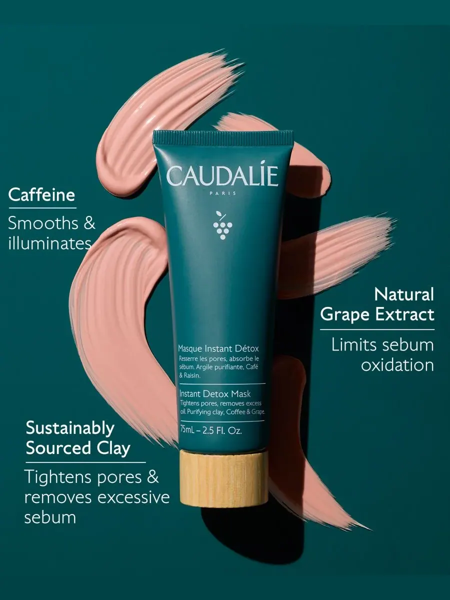 Маска для лица Caudalie — Для мгновенной детоксикации — изображение 5 из 10