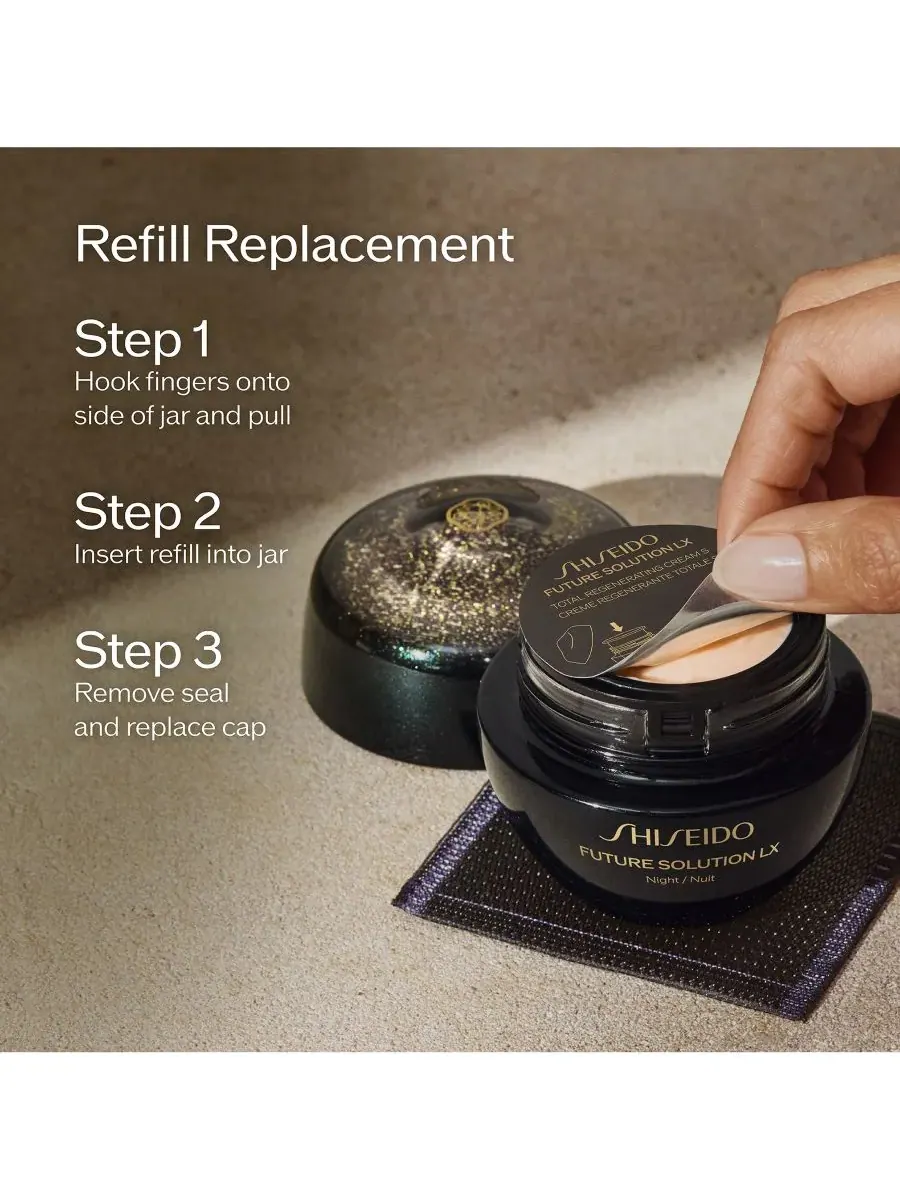 Крем для лица Shiseido — Сменный блок крема для полной регенерации кожи Future Solution LX — изображение 2 из 9