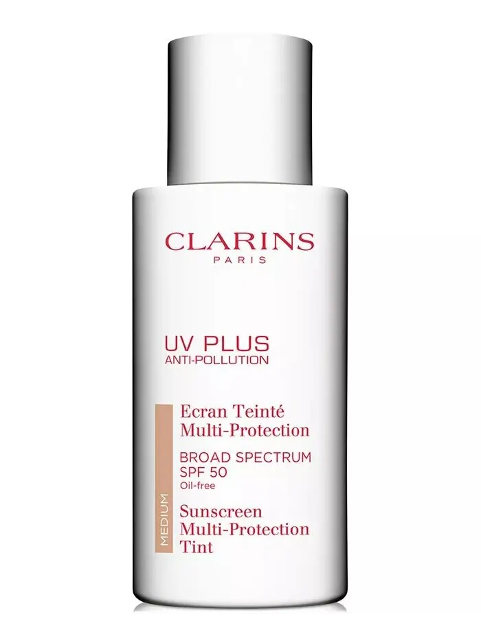 Солнцезащитный крем для лица UV Plus с защитой от загрязнений SPF 50 Clarins