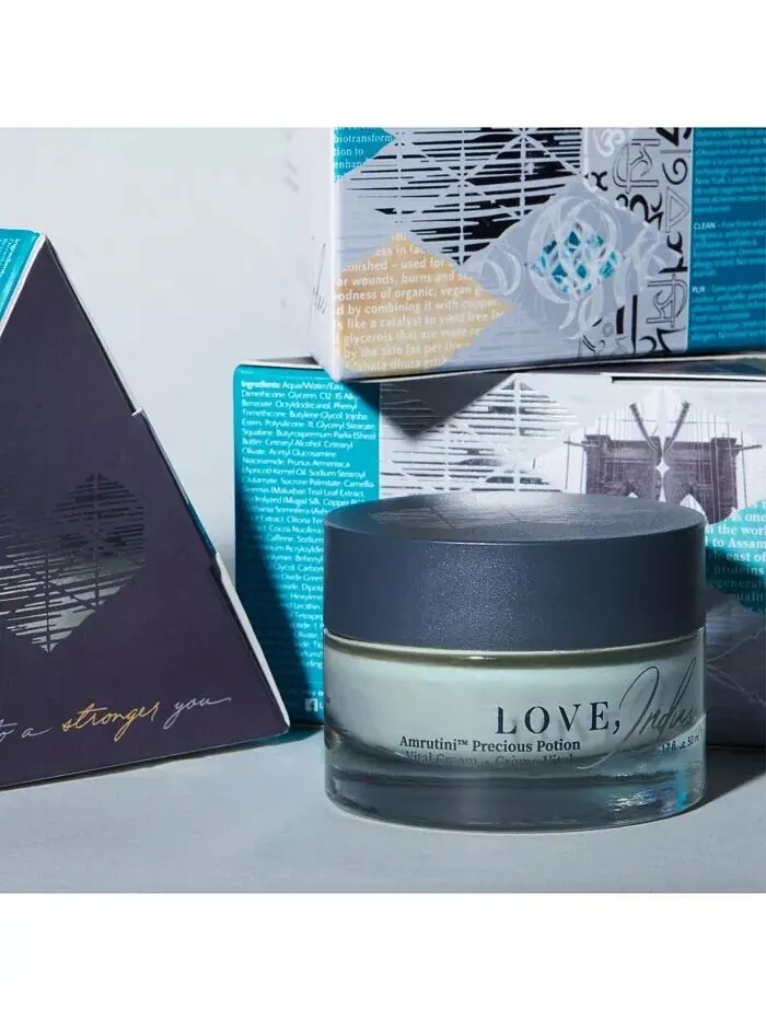 Крем для лица Love, Indus — Amrutini Precious Potion - Увлажняющий Vital Cream, 50 мл — изображение 8 из 12