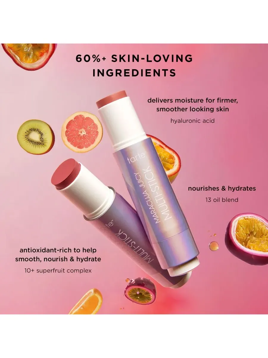 Многофункциональный стик для губ и щек Maracuja Juicy Tarte, Babydoll — изображение 7 из 8
