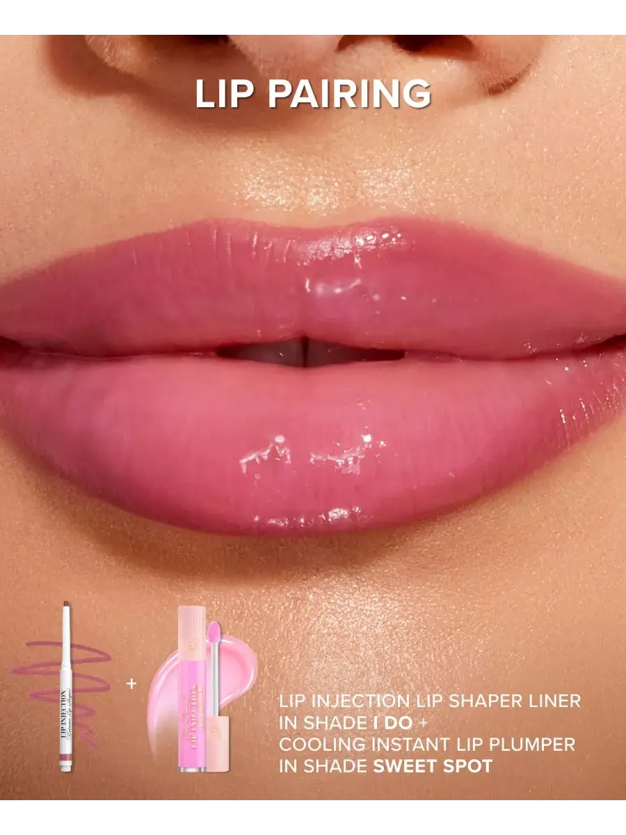 Блеск для губ Lip Injection, 0,22 унции Too Faced, Sweet Spot — изображение 4 из 5