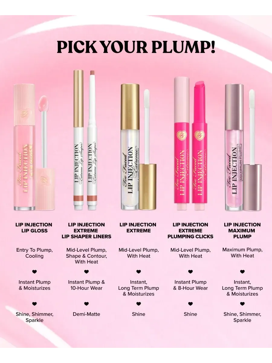 Блеск для губ Lip Injection, 0,22 унции Too Faced, Stars Are Aligned — изображение 7 из 10
