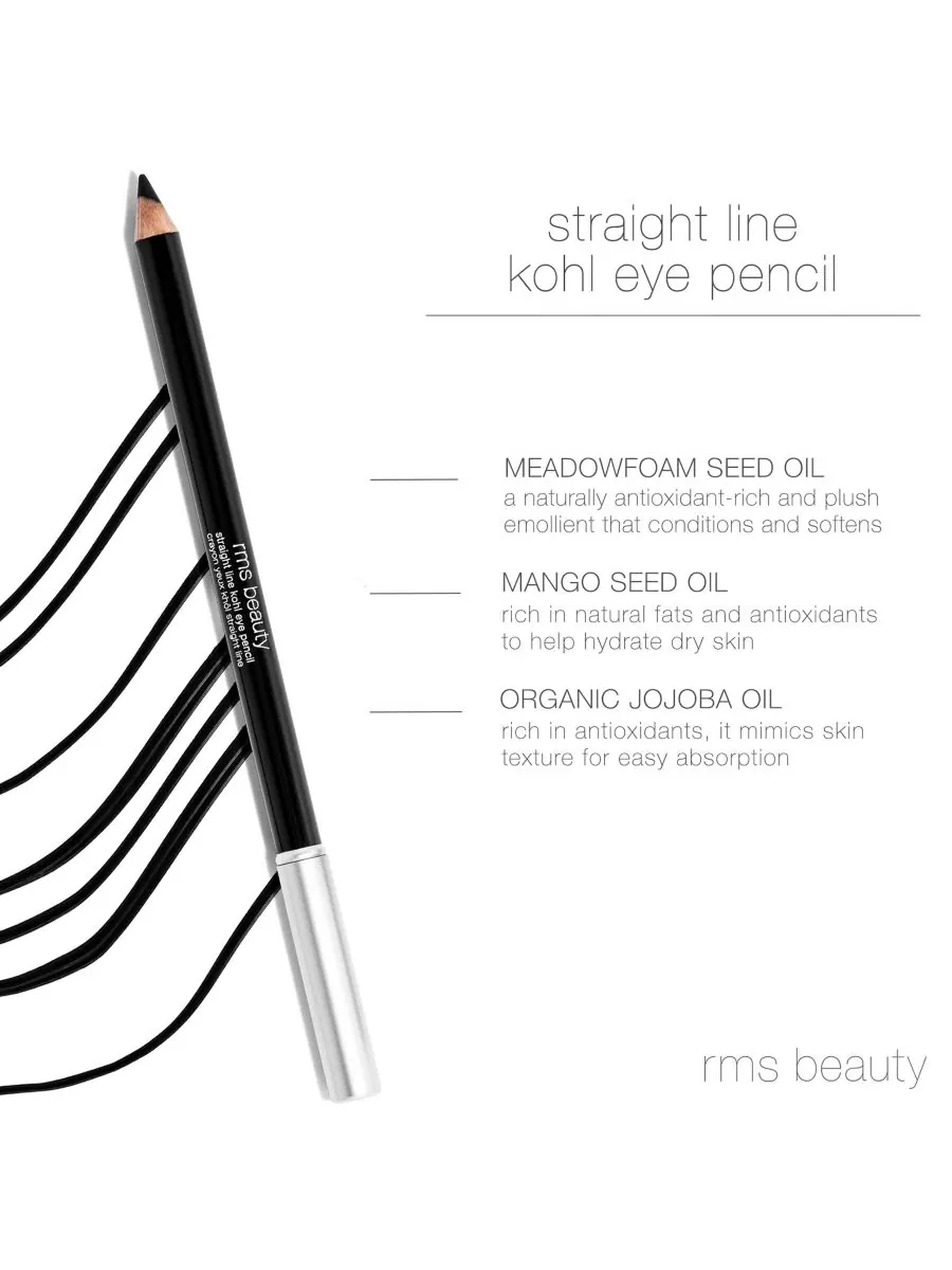 Карандаш для глаз Straight Line Kohl RMS Beauty, цвет plum definition — изображение 5 из 7