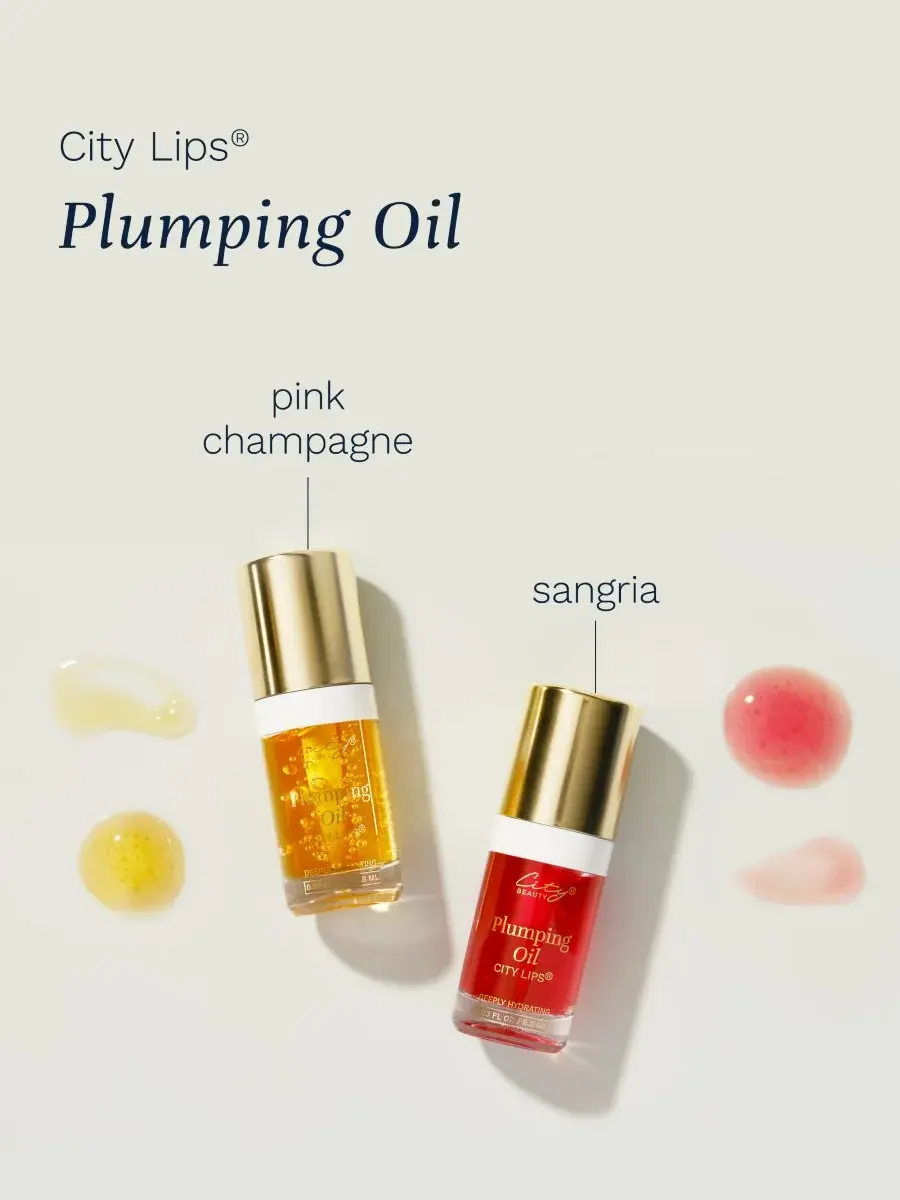 Увлажняющее масло для губ City Lips Plump Oil - Сангрия, 0,23 унции City Beauty — изображение 5 из 5