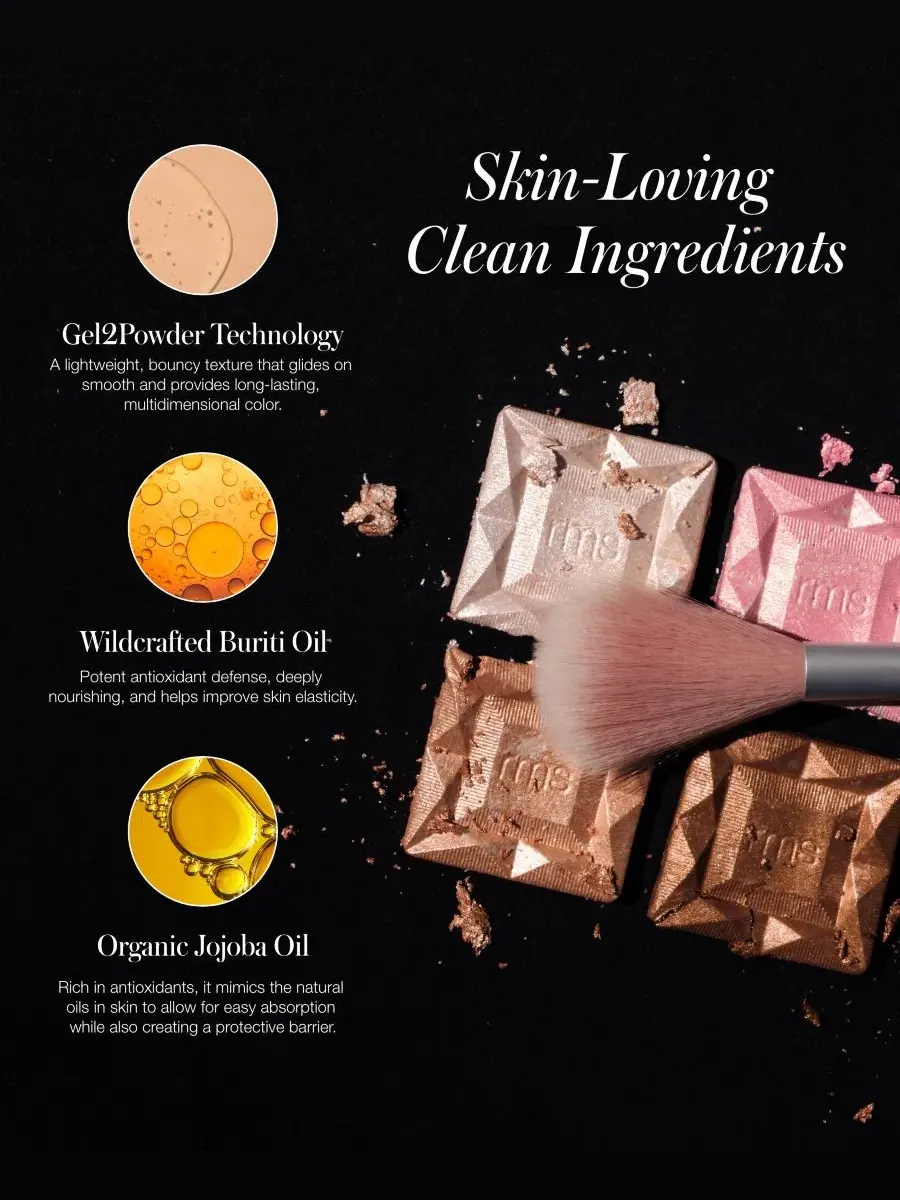 Палетка для сияния ReDimension Daily Glow Palette, 0.31 oz RMS Beauty — изображение 10 из 10