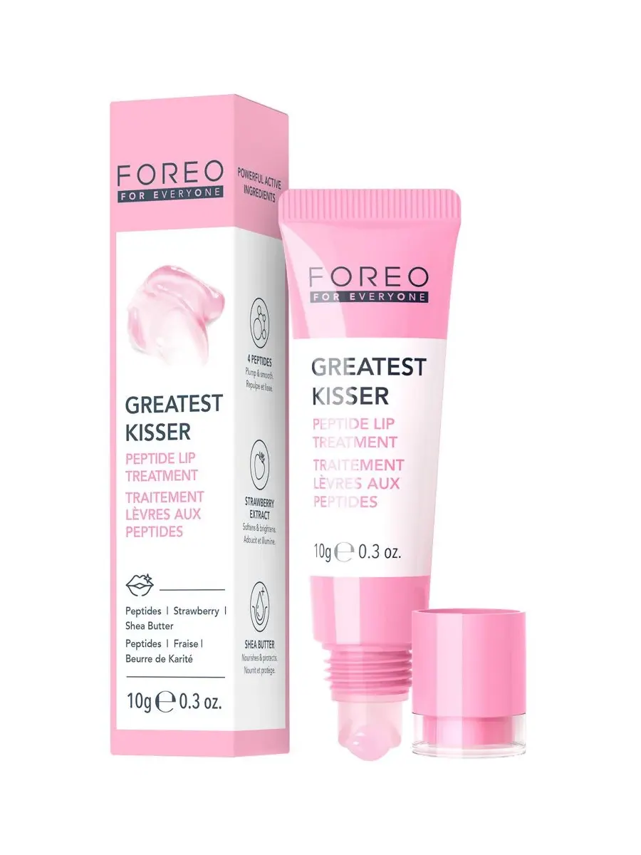 FOREO Бальзам для губ For EveryOne Greatest Kisser Peptide Lip Treatment, 0,3 унции