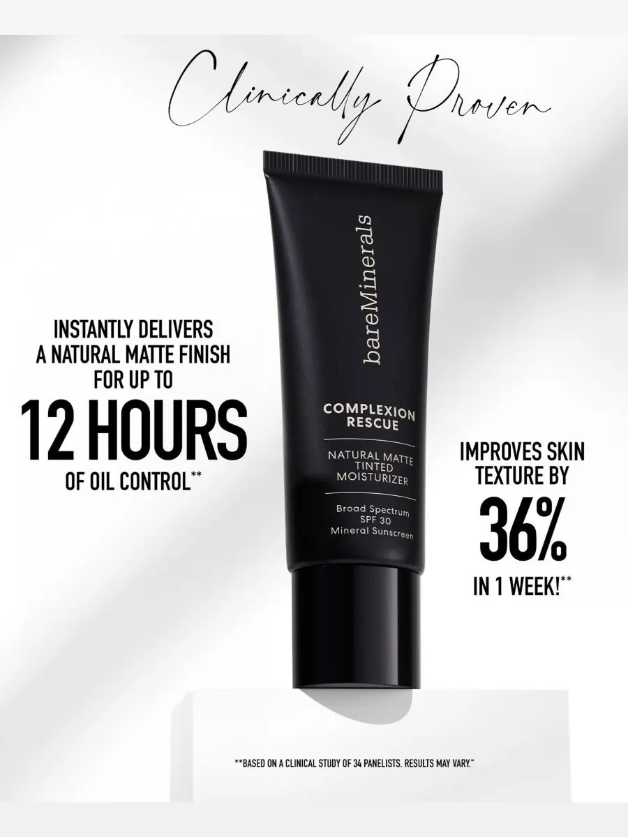 Крем для лица SPF BAREMINERALS Увлажняющий COMPLEXION RESCUE с натуральным матирующим эффектом и — изображение 9 из 10