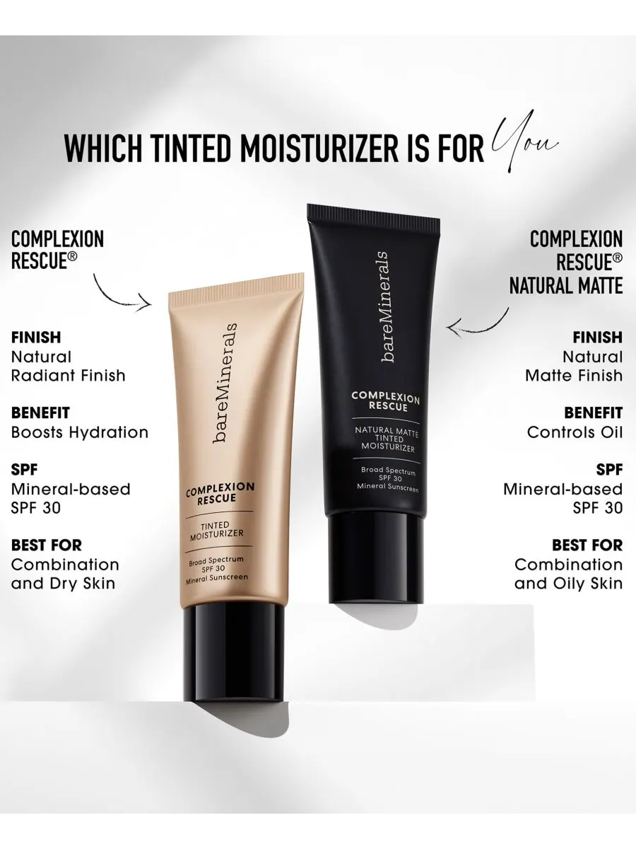 Крем для лица SPF BAREMINERALS Увлажняющий COMPLEXION RESCUE с натуральным матирующим эффектом и — изображение 7 из 10