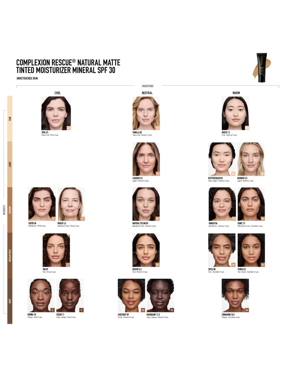 Крем для лица SPF BAREMINERALS Увлажняющий COMPLEXION RESCUE с натуральным матирующим эффектом и — изображение 9 из 10