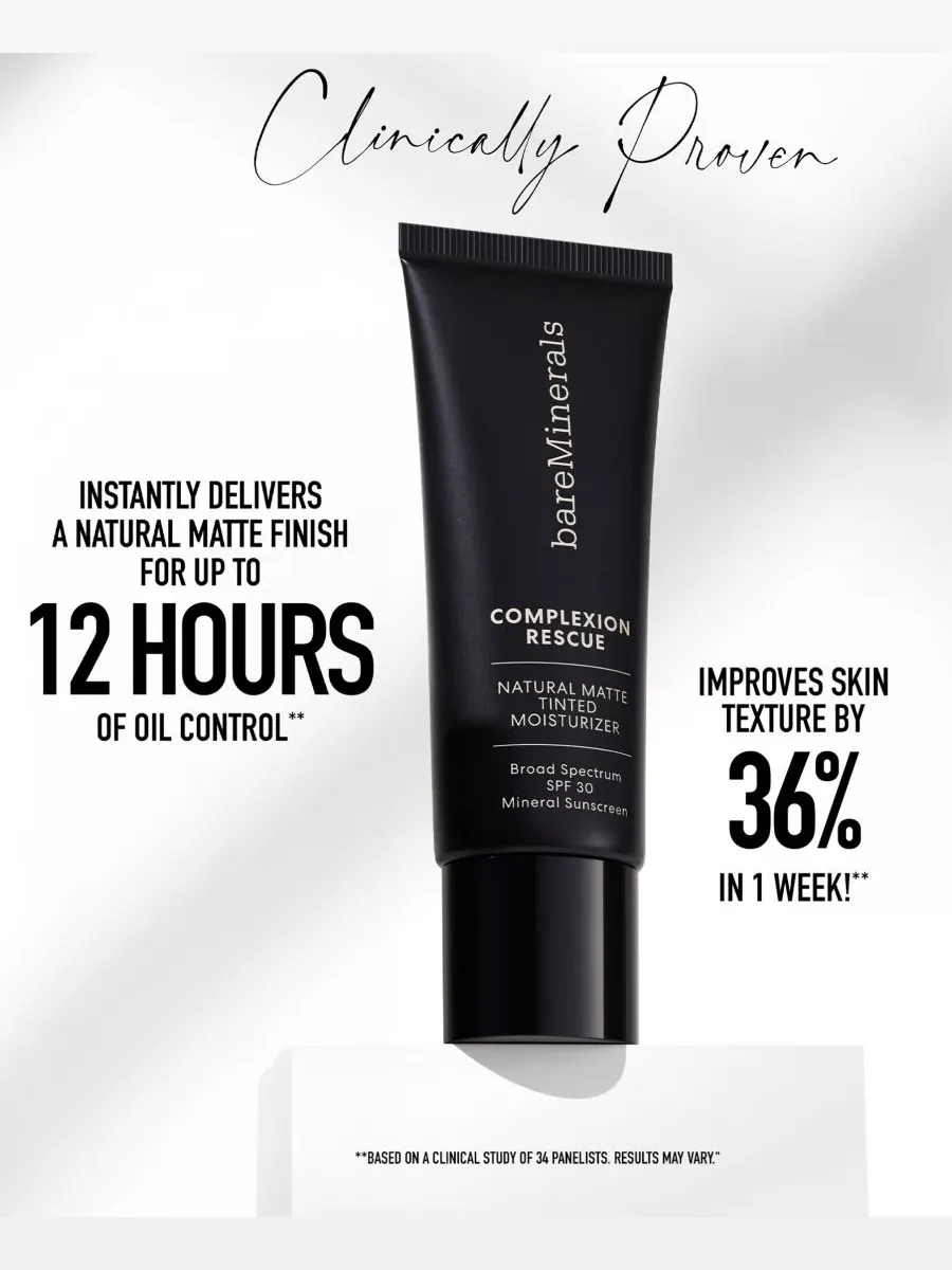 Крем для лица SPF BAREMINERALS Увлажняющий COMPLEXION RESCUE с натуральным матирующим эффектом и — изображение 9 из 10