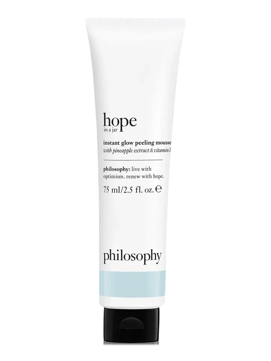 Пилинг Philosophy — Мусс- Hope in a Jar Instant Glow с экстрактом ананаса и витамином B5, 70 г — мульти