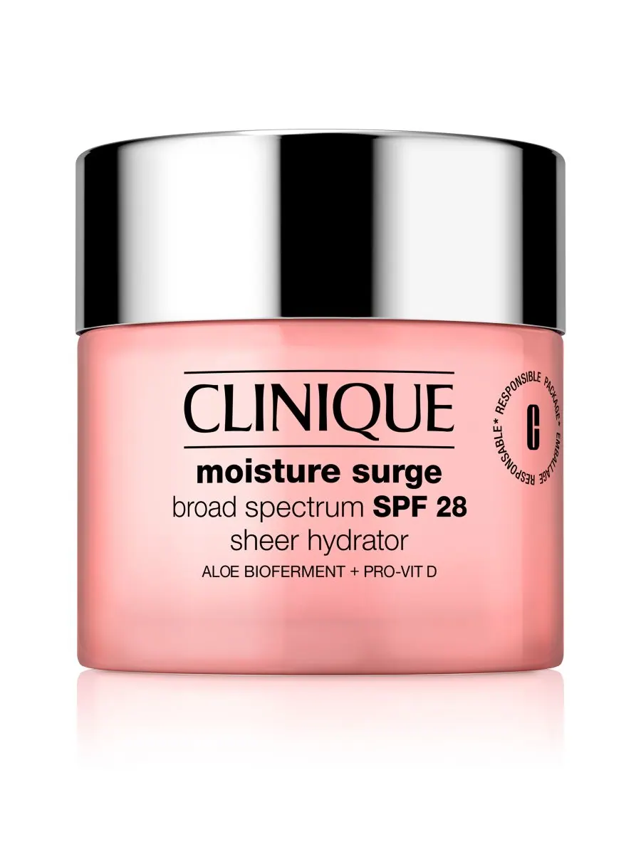 Крем для лица SPF28 CLINIQUE Увлажняющий Moisture Surge Broad Spectrum Sheer Hydrator