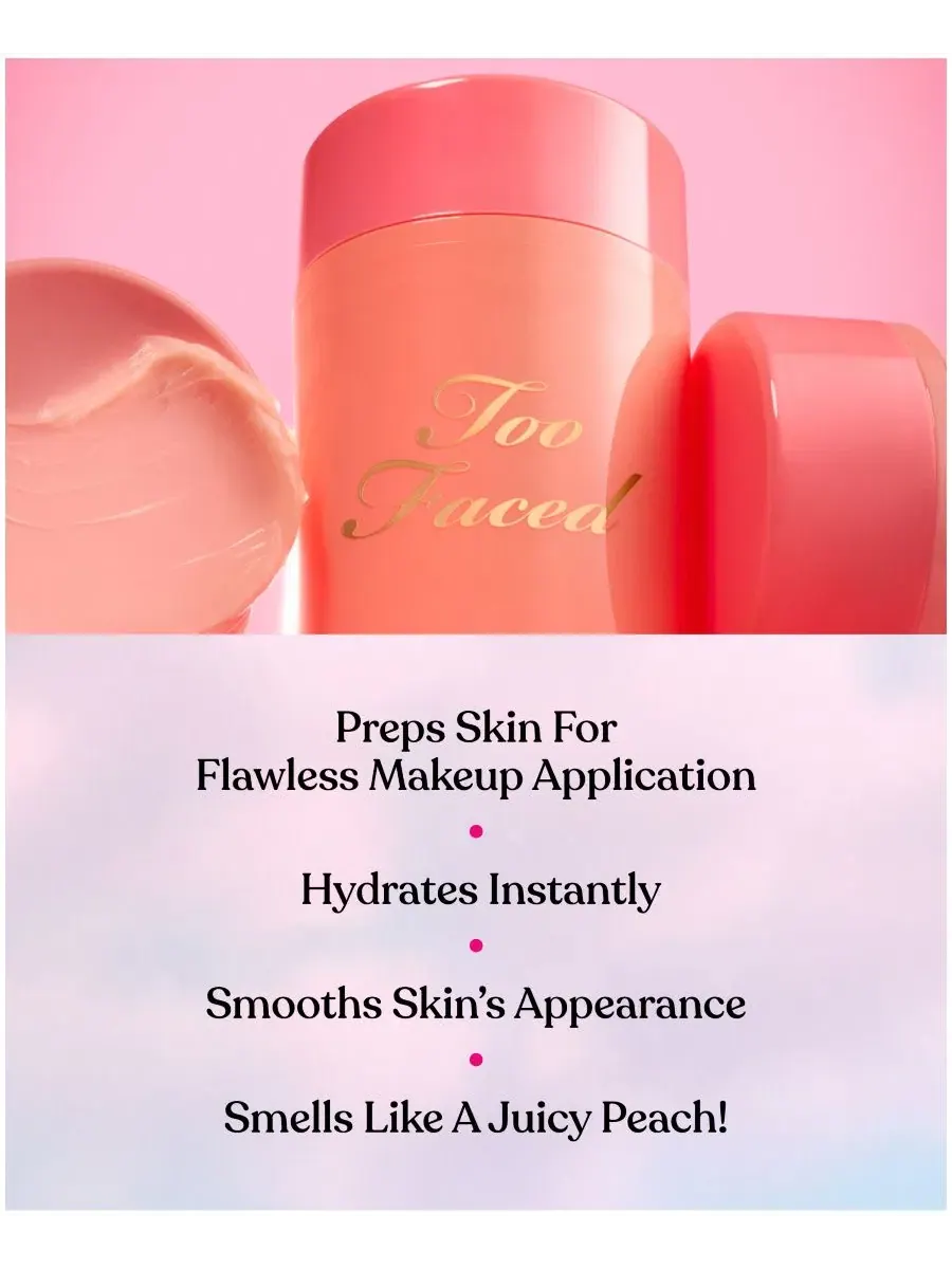 Праймер для лица Too Faced Primed and Peachy Hydrating Face Primer, 30 мл — изображение 6 из 12
