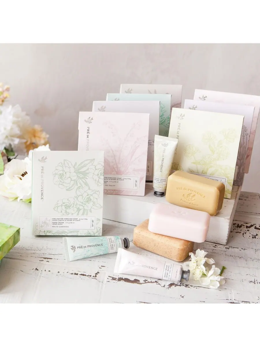Подарочный набор Pre de Provence Heritage: мыло 150 г и крем для рук 30 мл European Soaps — изображение 4 из 9