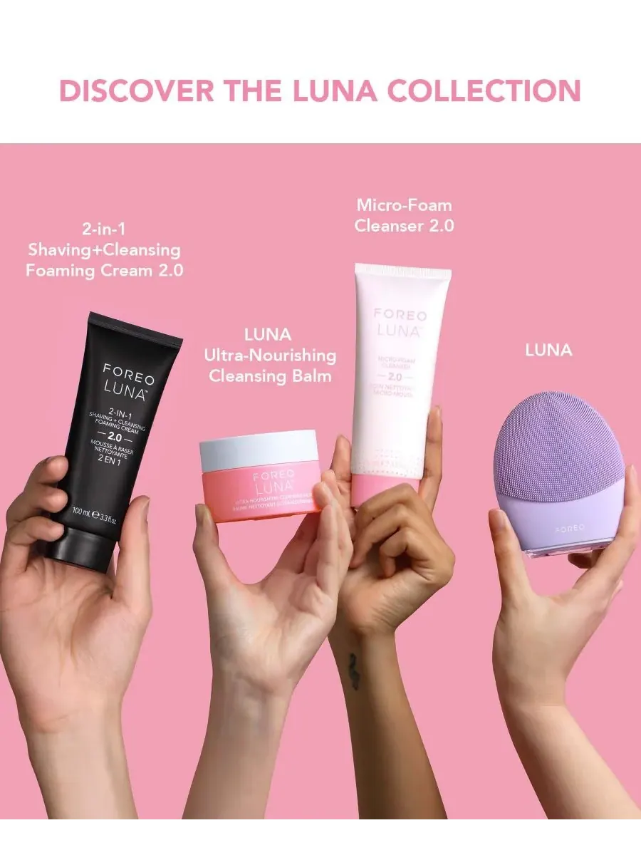Крем для лица SPF FOREO Ультрапитательный очищающий бальзам LUNA — изображение 5 из 8
