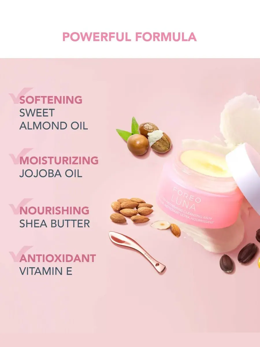 Крем для лица SPF FOREO Ультрапитательный очищающий бальзам LUNA — изображение 7 из 8