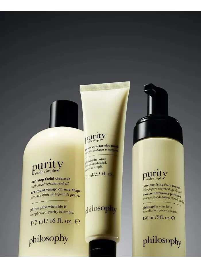 Маска для лица Philosophy — Purity Made Simple Отшелушивающая глиняная для удаления пор — изображение 8 из 9