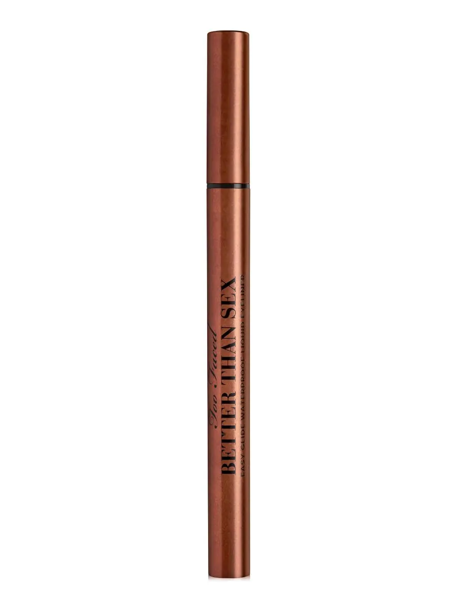 Жидкая водостойкая подводка для глаз Better Than Sex Easy Glide Too Faced — изображение 10 из 10