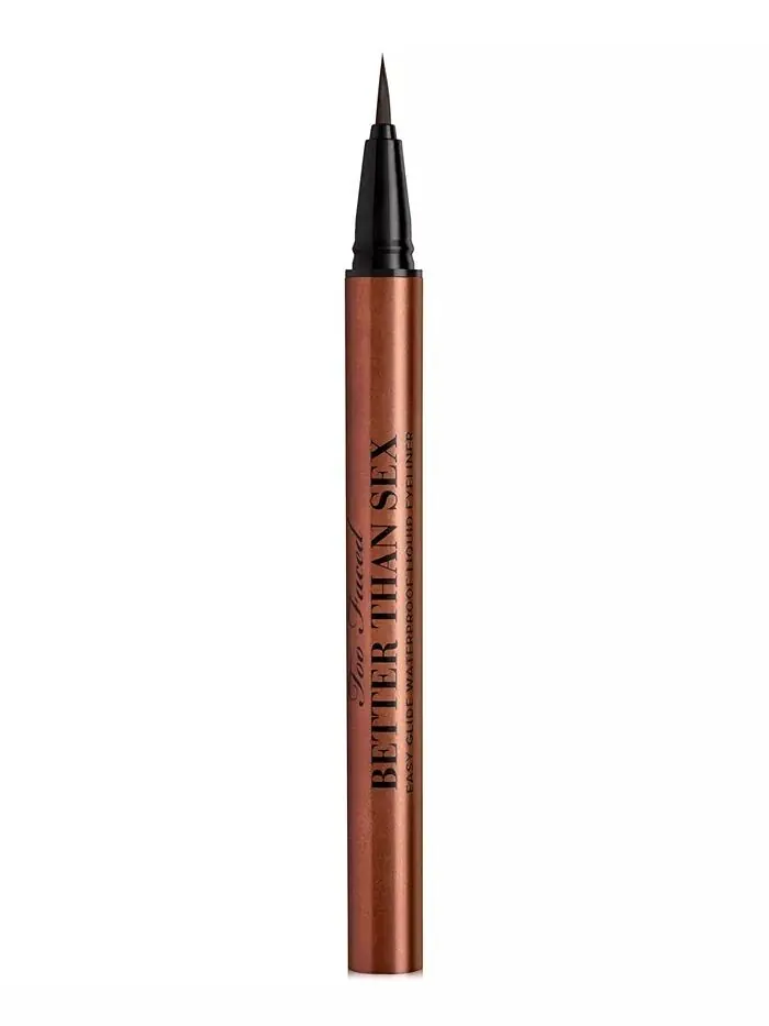 Водостойкая жидкая подводка для глаз Better Than Sex Easy Glide Too Faced