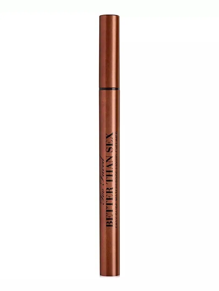 Водостойкая жидкая подводка для глаз Better Than Sex Easy Glide Too Faced — изображение 7 из 7