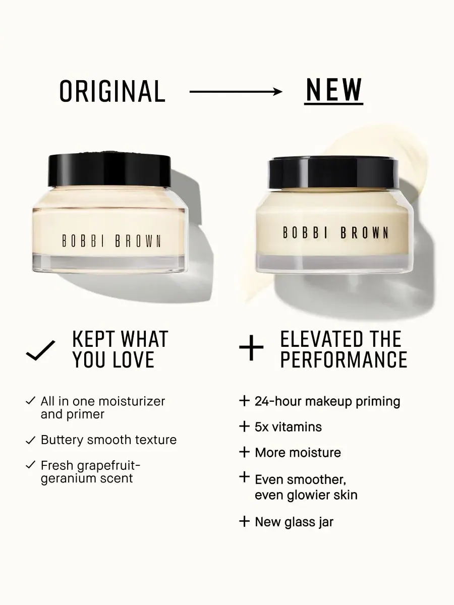 Увлажняющий крем-праймер для лица Bobbi Brown Vitamin Enriched Face Base +, 100 мл — изображение 7 из 10