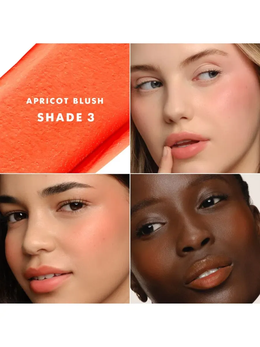 Румяна кремовые-пудровые Dolci Makeup Blush Armani, 7 г, 3 Apricot Blush — изображение 2 из 9