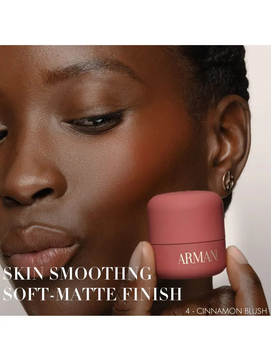 Румяна кремовые-пудровые Dolci Makeup Blush Armani, 7 г, 3 Apricot Blush — изображение 3 из 9