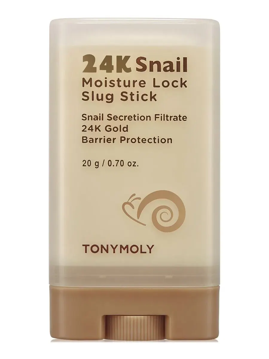 Стик для лица с улиточной слизью 24K Snail Moisture Lock Slug Stick TONYMOLY — мульти