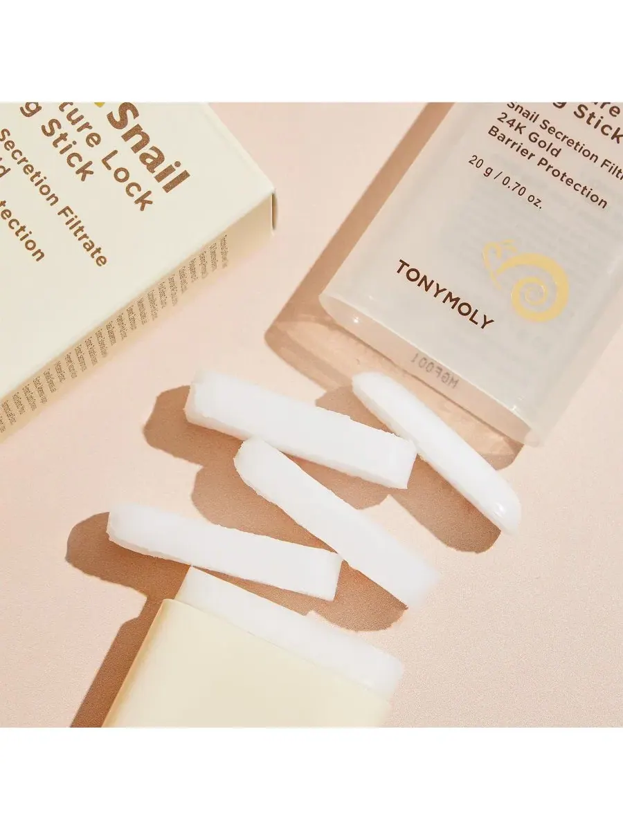 Стик для лица с улиточной слизью 24K Snail Moisture Lock Slug Stick TONYMOLY — изображение 5 из 9
