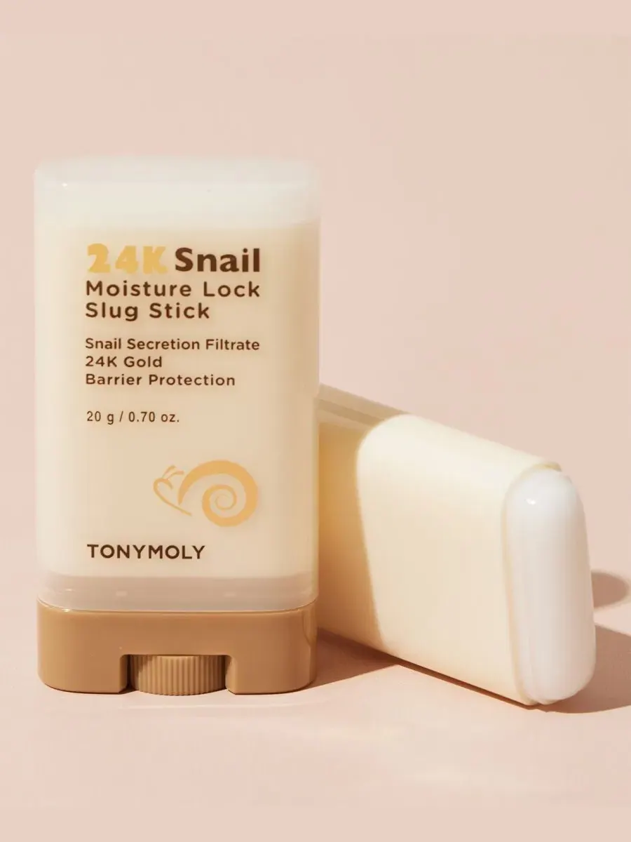 Стик для лица с улиточной слизью 24K Snail Moisture Lock Slug Stick TONYMOLY — изображение 8 из 9