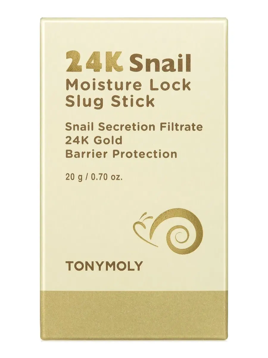 Стик для лица с улиточной слизью 24K Snail Moisture Lock Slug Stick TONYMOLY — изображение 9 из 9