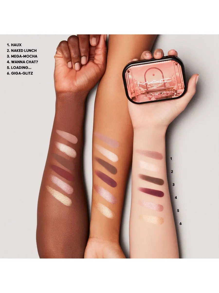 Палитра теней для век Connect In Colour Eye Shadow Palette - Future Flame MAC — изображение 3 из 7