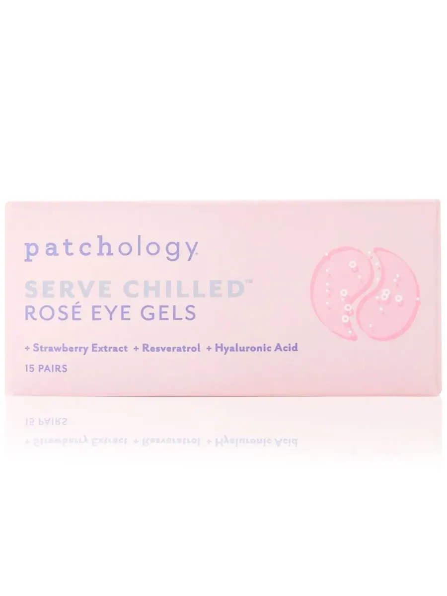 Patchology Подавать охлажденными гелевые тени для век цвета розового вина, 15 пар — мульти