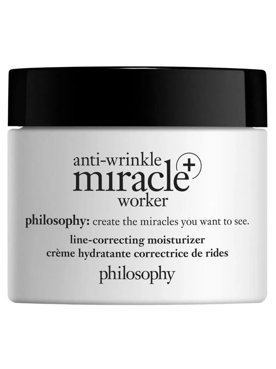 Крем для лица Philosophy — Увлажняющий Anti-Wrinkle Miracle Worker+ для коррекции морщин, 113 мл — мульти
