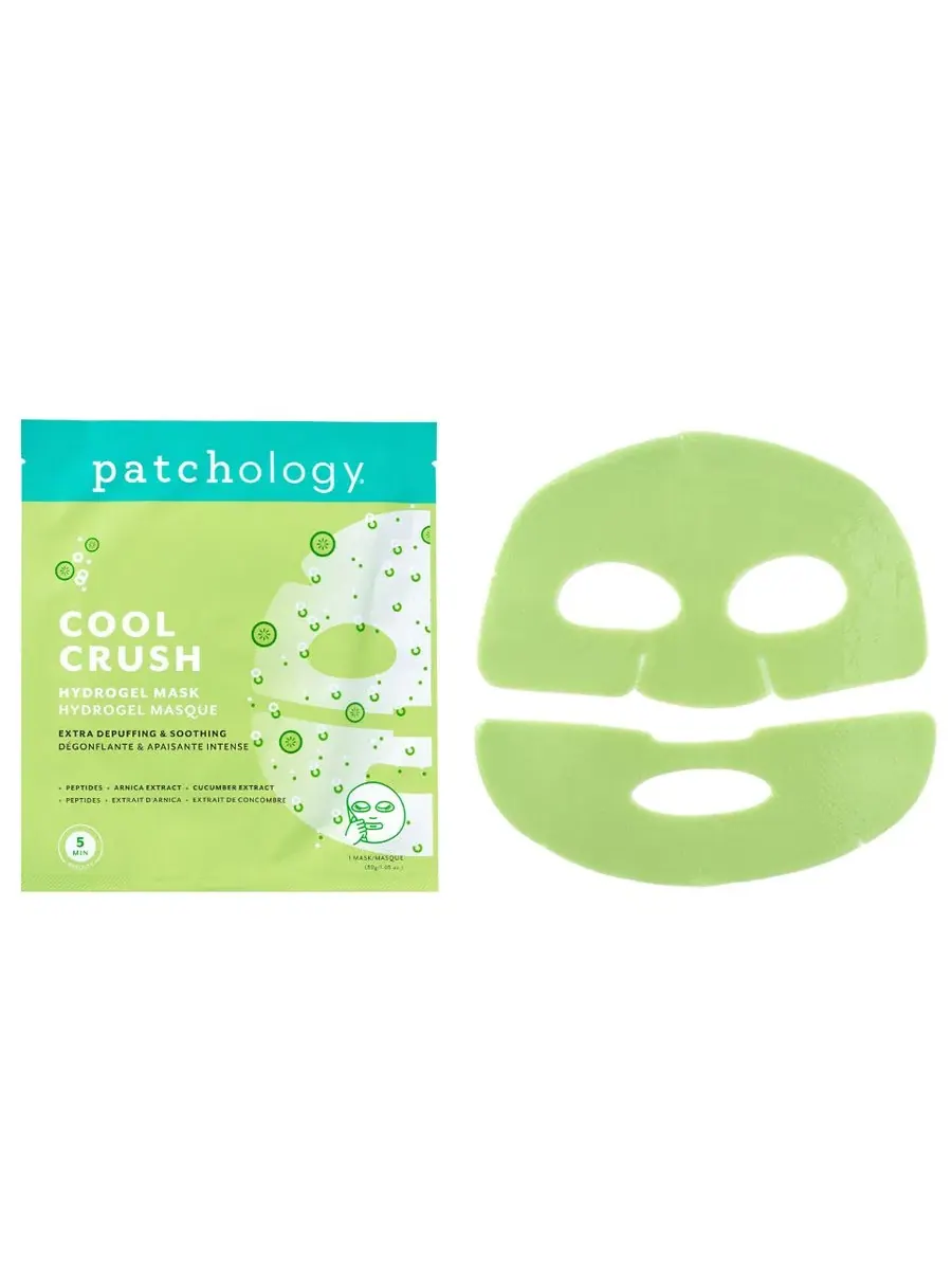 Гидрогелевая маска для лица с пептидами и огурцом Serve Chilled Cool Crush Patchology, 44 г — изображение 2 из 7