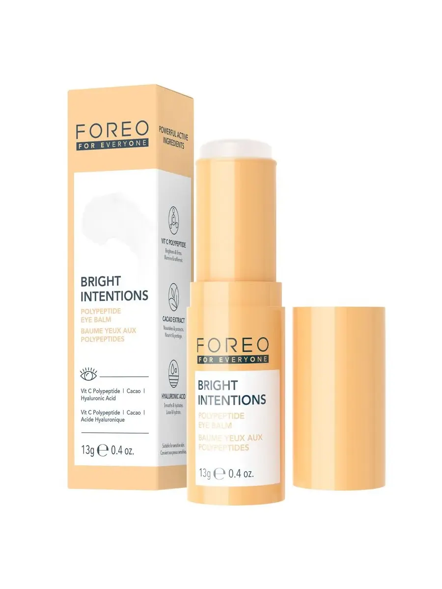FOREO Бальзам для глаз For EveryOne Bright Intentions Polypeptide Eye Balm, 0,4 унции