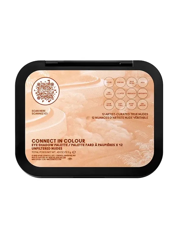 Палитра теней для век MAC Connect In Colour Unfiltered Nudes — изображение 3 из 8
