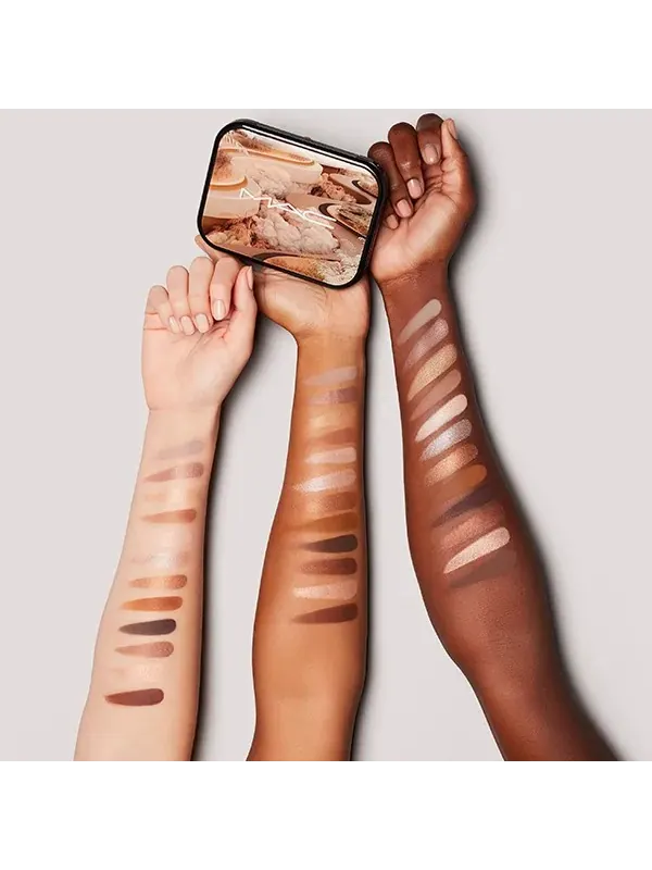 Палитра теней для век MAC Connect In Colour Unfiltered Nudes — изображение 5 из 8