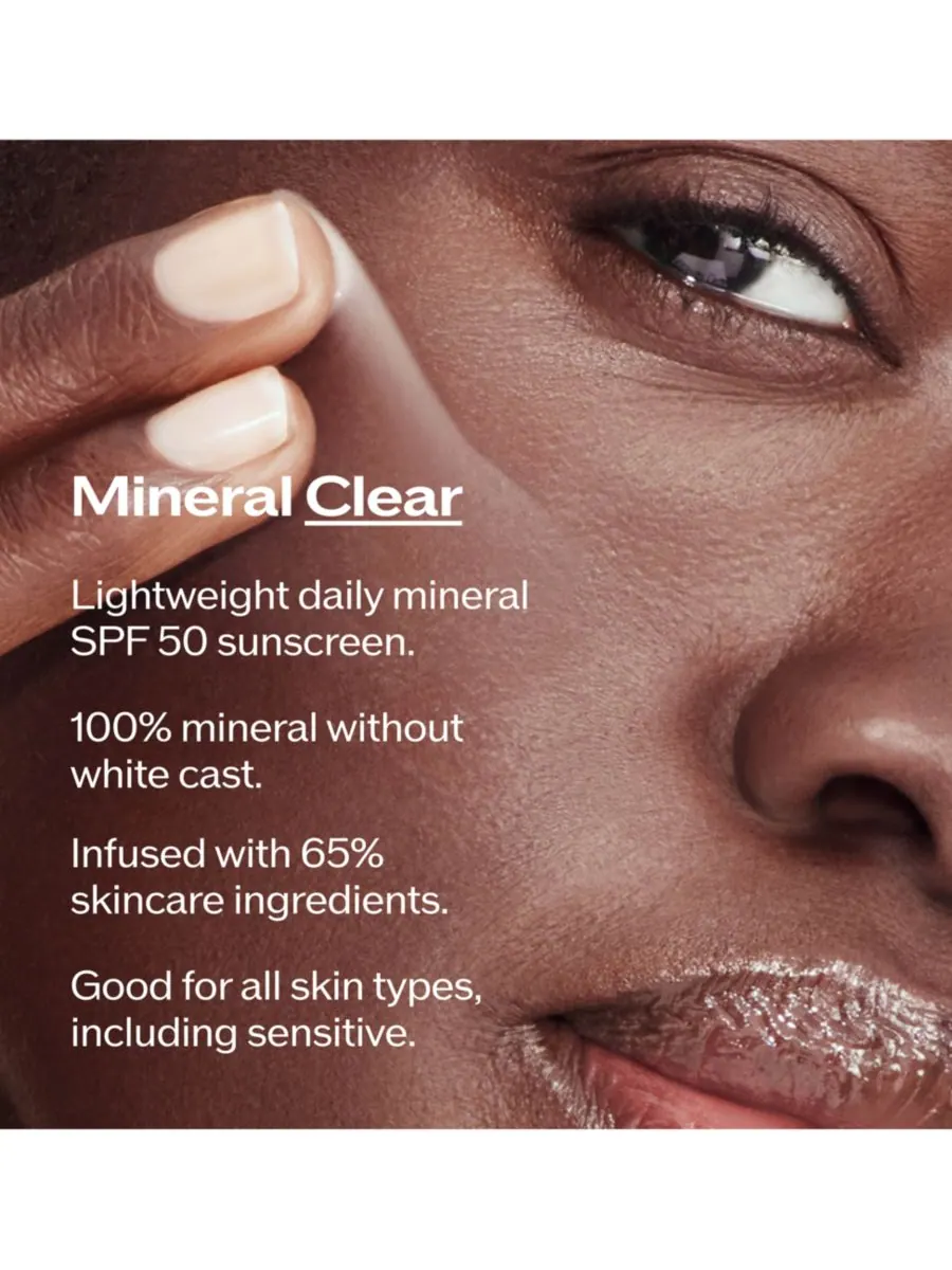 Солнцезащитный крем Urban Environment Mineral Clear Sunscreen SPF 50 Shiseido, — изображение 3 из 10