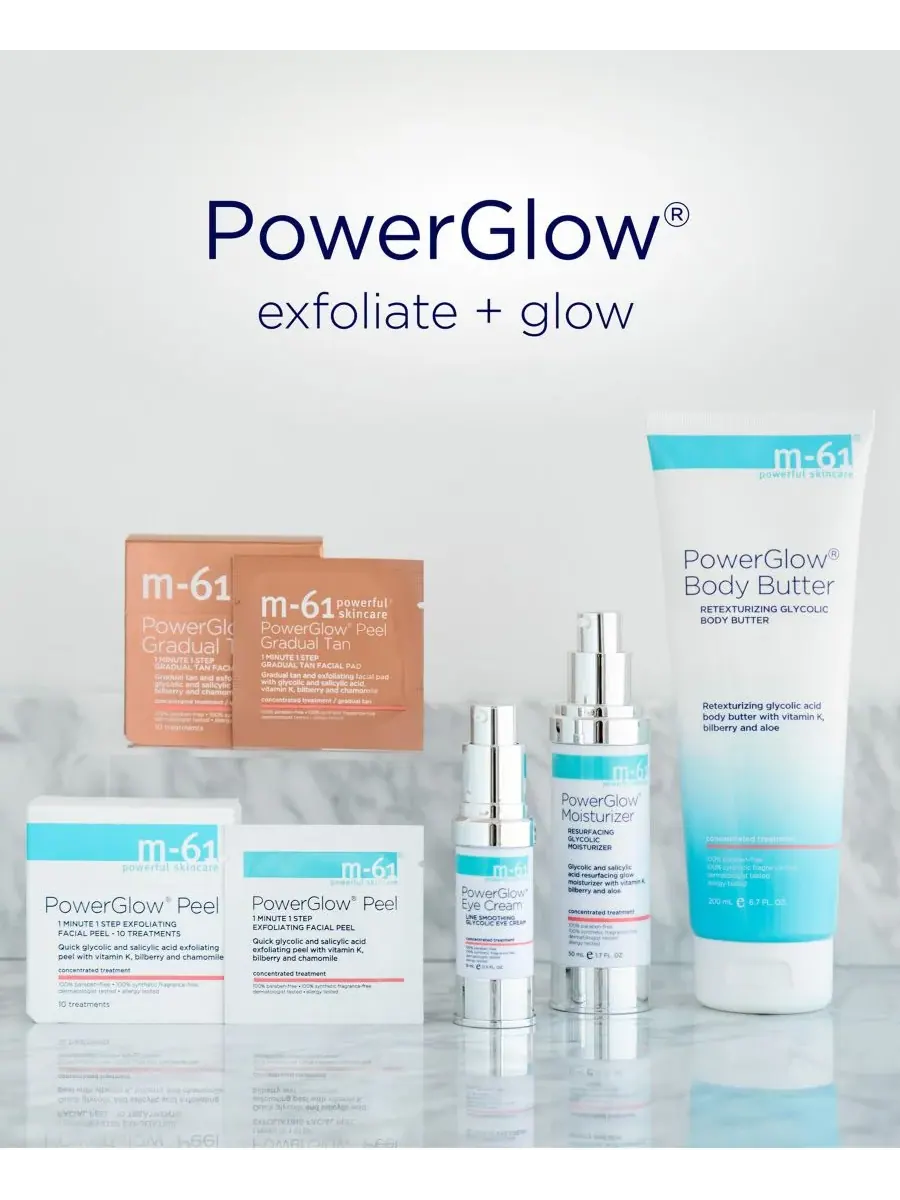 Пилинг M-61 By Bluemercury — Отшелушивающий для лица PowerGlow Peel 1 Minute 1 Step, 10 процедур — изображение 7 из 7