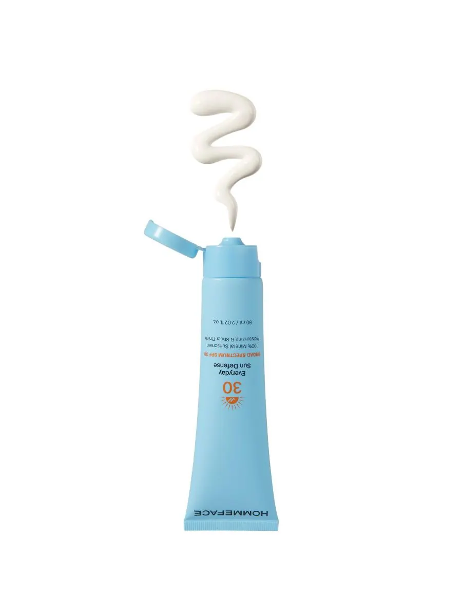 Крем для лица SPF30 HOMMEFACE Для лица Everyday Sun Defense на минеральной основе, — изображение 5 из 6