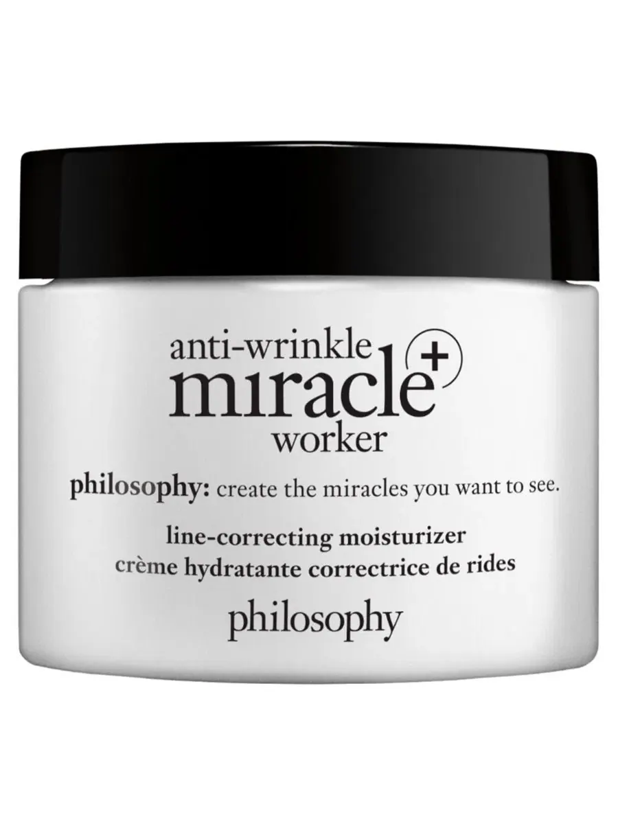 Крем для лица Philosophy — Увлажняющий Anti-Wrinkle Miracle Worker+ для коррекции морщин, 57 г — мульти