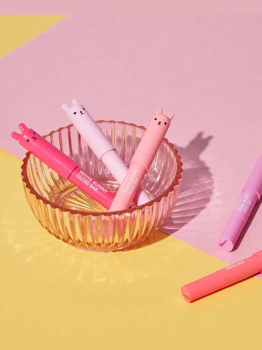 Блеск для губ Petite Bunny Gloss Bar, 2 г Tonymoly, 05 juicy peach — изображение 4 из 5