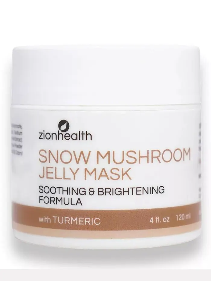 Маска для лица Zion Health — Желе- «Снежные грибы» с куркумой, , цвет White, Brown, 120 мл