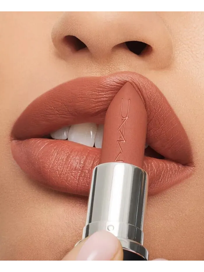 Мини-помада MACximal Silky Matte Lipstick, 0,03 унции, цвет Ruby Woo — изображение 6 из 9