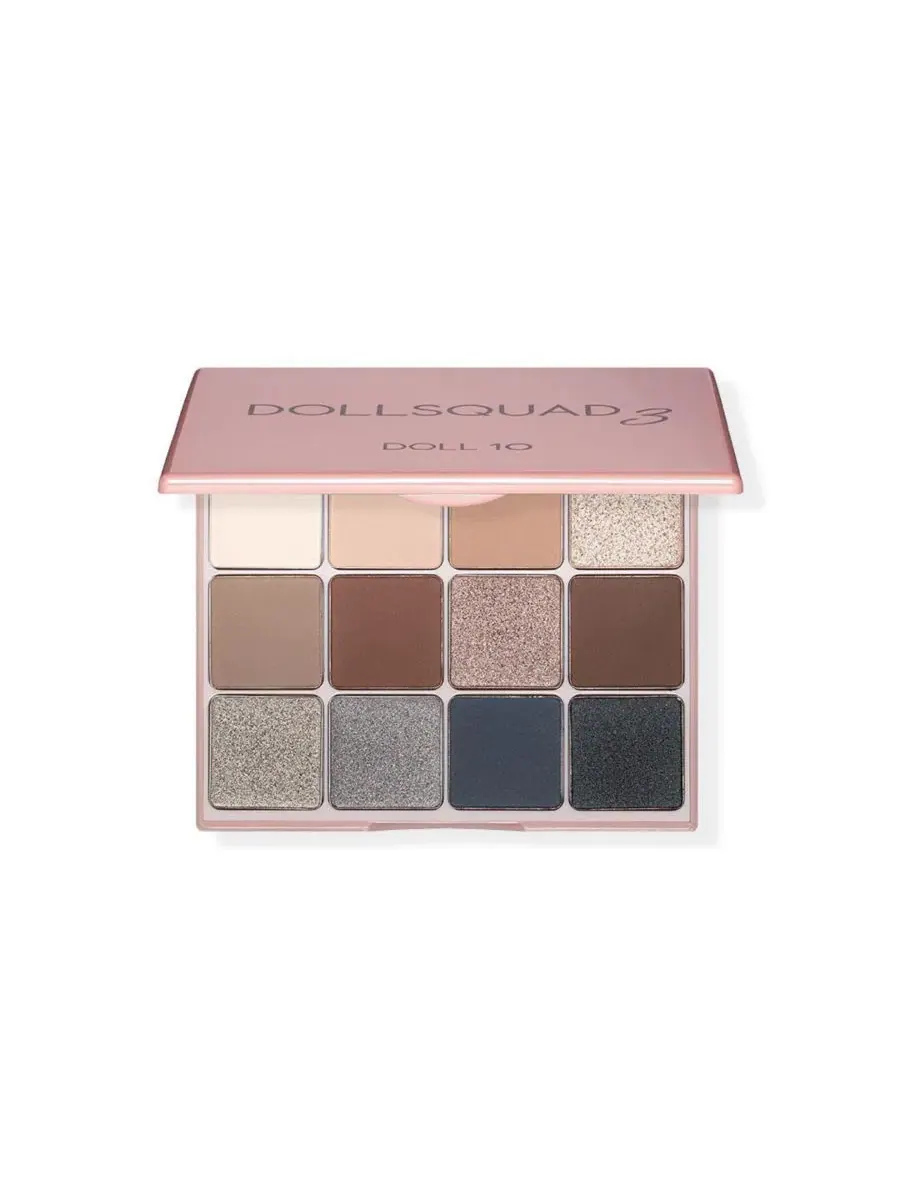 Палитра теней для век Doll Squad Palette 3.0 Doll 10 — мульти